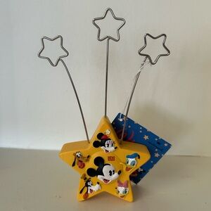 New Hallmark Disney Walt's 100th Photo Memo Holder 1928-2001 Mickey‎ & Friends